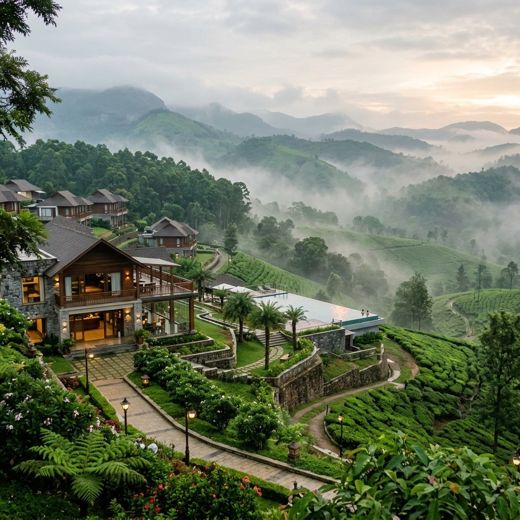 Luxurious Resort Property in Wagamon, Kerala